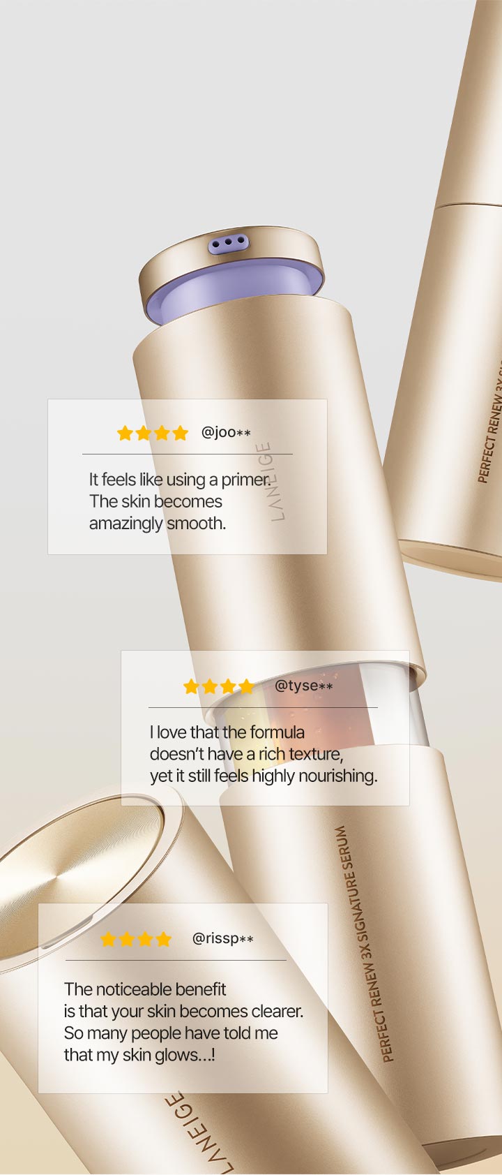 Perfect Renew 3X Signature Serum's review